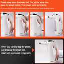 Steam Cleaner, Handheld Steamer for Cleaning, Multipurpose Pressurized Steam Cleaners for Home Use with Continuous Steam Lock, Unlimited Use Time and 11 Accessory Kit to Remove Grime