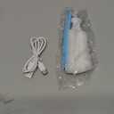 Portable Blender for Smoothies & Shakes - Cordless Personal Size Blender with 6 Blades, 380Ml Juice Cup, Lightweight & Rechargeable, Freshly Squeezed for Picnic/Sports/Office (Blue)