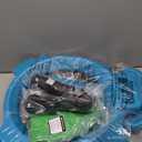 Gaiam Kids Balance Ball Chair - Classic Children's Stability Ball Chair, Alternative School Classroom Flexible Desk Seating for Active Students Blue/Green,Metal