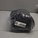 Men's Detachable Hooded Ski Jacket - Waterproof Padded Warm Lined Winter Jacket, Windproof Parka (Black)