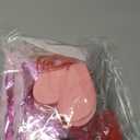 Valentine's Day Decorations Set - Red & Pink Heart Foil Balloons, XOXO Letter Balloons, Rose Gold Fringe Curtains, Heart Garland & 300 Rose Petals for Anniversary Proposal Wedding Special Night Party