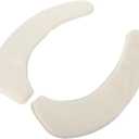 1Pair Warm Toilet Seat Cushion Pads Adhesive Cover for Bathroom Travel Durable Portable Design Quick Installation Year Comfort for Home Use