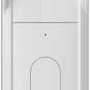 Anti-Theft Angle Mount for Blink Video Doorbell 2nd Gen (2025)  Adjustable Bracket with Weatherproof Cover, 45 Swivel, No-Drill or Screw Install (White)