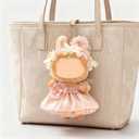 Pink Doll Clothes for 17cm (NO Doll)  Cute Dress Dolls Outfit Accessories for a Unique Dressed-Up Look  Fashion Kawaii Accessories Dress 1 C