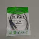 Tisino 1/4 inch TRS Cable, Quarter inch 1/4 TRS Balanced Stereo Audio Cable Male to Male Pro Interconnect Cable Guitar Cable, Nylon Braid - 3 FT