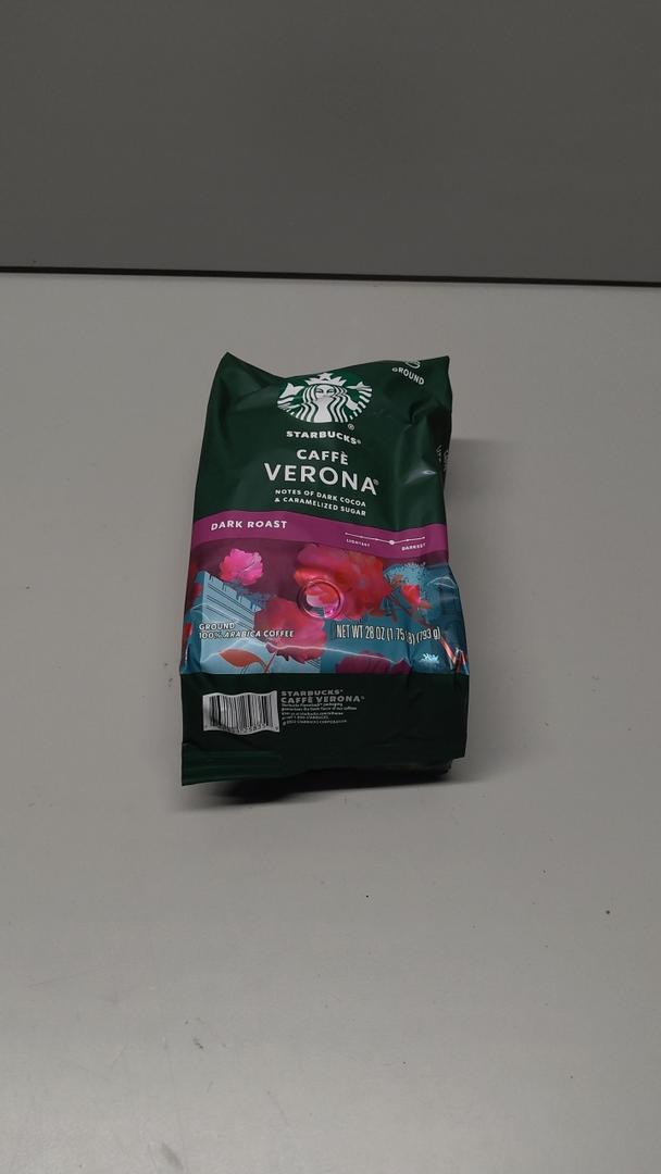 Starbucks Ground Coffee,Dark Roast Hot or Iced Coffee,Caffè Verona,28 oz,(Pack of 1), BBD 03/29/2026