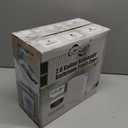 Cesun Automatic Motion Sensor Bathroom Can with Lid, 2.6 Gallon Touchless  Bin, Smart Plastic Slim Garbage Can Small White Wastebasket for Toilet, Office, Bedroom, Living Room