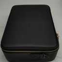 PU Illuminated Makeup Bag With Built-in Large Screen Three Color Dimming Makeup Bag