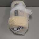 Excervent Soft Flannel Fleece Throw Blanket (Light Yellow, 50x70 inches) Lightweight Microfiber Chevron Pattern Blankets for Sofa, Couch, Bed - Fluffy Warm Cozy Decorative