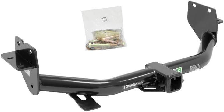 Draw-Tite 75776 Class 3 Trailer Hitch, 2 Inch Square Receiver, Black, Compatible with 2013-2019 Hyundai Santa Fe(6/7 Passenger)