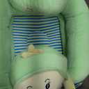 Baby Seat for 3-24 Month, Infant Back Support Floor Chair, Plush Cartoon Animals Baby Sofa, Toddler Floor Seater for Sitting Up, Portable Activity Seat for Babies (Duck)