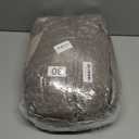 INVENHO Large Rectangle Orthopedic Dog Bed for Medium Small Dogs, Washable Soft Calming Puppy Sleeping Cuddler With Anti-Slip Bottom L(30"x24"x9") (Beige)