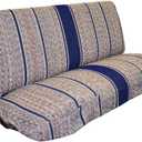 West Coast Auto Universal Baja Saddle Blanket Bench Full Size Seat Cover Fits Ford, Chevrolet, Dodge, and Full Size Pickup Trucks (Blue)