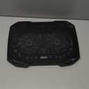 LIANGSTAR Laptop Cooling Pad, Gaming Laptop Cooler with 2 Quiet Big Fans, RGB 7 Color Light Change, Portable USB Laptop Stand 11 to 15.6 Inch, Slim and Easy Carry Working Study Outdoor Travel