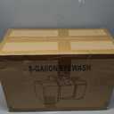 Portable Eyewash Station OSHA-Approved - 8 Gallon Emergency Wall Mounted Eye Wash Irrigation Kit Equipment Ansi Certified No Solution