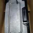 Elite Gourmet 10" x 20", Electric Griddle, Large PFAS-Free Ceralast Ceramic Non-Stick Surface Cool-touch Handles, Removable/Adjustable Thermostat, Easy to Clean Removable Grease Tray, Black/Grey