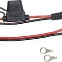 Yak-Power Battery Terminal Connector with SAE to Spade Pigtail (1 foot)