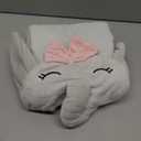 KeaBabies Organic Baby Towel with Hood for Girls, Boys Soft, Absorbent, 100% Cotton Hooded Baby Towels for Newborns, Infants, Large Hooded Bath Towels for Babies, Kids, Toddler 1-3 (Ella)