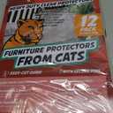 Panther Armor Cat Scratch Furniture Protector, Gloss 12 Sheet Pack w 96 Twist Pins (6XL+6L)