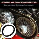 Replace 5KM-17641-00-00 SUKECA Clutch Drive Belt Fits for Yamaha Grizzly 550 660 700 2002-2019 Kodiak 700 2016-2019 Rhino 660 2004-2007 Fits for KYMCO UXV 700i 2014-2015