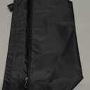 Time Wing Handbag Tote Purse Organizer Insert Bag Liner Shaper Divider Zipper 11 Pockets Compartments Medium Black