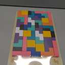 Wooden Stacking Puzzle Toy 3D Wooden Russian Puzzle for Kids, Montessori Wood Stacking Blocks Colored Family Brain Teaser Activity, Giant Block Board Toys for Toddlers 3-6 Years (Colorful)