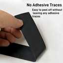 Wedge-Shape Window Weather Stripping Door Seal, 118 Foam Winter Insulation Strip for Exterior Front Door Frame Window Soundproofing Noise Cancelling Window Inserts