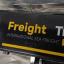 RC Semi Truck Toy for Kids - 1:32 Remote Control Carrier Van Transport Car, 17.3" Freight Container Truck with 2 Batteries, Semi Truck and Trailer with Lights, Great Gift for Boys Girls Age 3-8