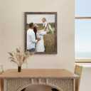 18x24 Picture Frame, Rustic Brown Poster Frame, 1 Pack | for Horizontal or Vertical Wall Mounting, for Photos, Artwork; Fits Home, Office & Gallery Wall Decor
