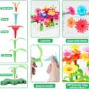 CENOVE Birthday Toys Gifts for 3 4 5 Years Old Toddler Girls Boys,Flower Garden Building Toy STEM Educational Activity Preschool Gift Toys for Kids Age 3+ with Storage Box