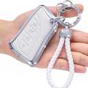 for Lexus Crystal Key Fob Cover,Compatible with ES350 ES300h UX200 LS500 LS500H LC500 LC500h Protector Sleeve Accessories (Model-b(white))