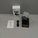 Gifts for Men Women, Phone Stand with Bluetooth Speaker and Charging Function 360 Rotable Angle Adjustable Cell Phone Holder with HD Stereo Sound Fits All Phones,Tablet (Black)