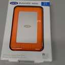 LaCie Rugged Mini, 2TB, 2.5 inches, Portable External Hard Drive, External Storage, for PC and Mac, Shock, Drop and Pressure Resistant, Hard Drive, 2 Year Rescue Services (LAC9000298)