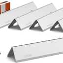 SUS304 GS4 Genesis II Flavorizer Bars for Weber Genesis II/LX 300 Series, Grill Parts for Weber Genesis 2 E310, Genesis II E310, II E-330/335, LX S/E340 Grills, 17" Replacements Parts for Weber 66795