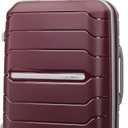Samsonite Freeform Hardside Carry-On Luggage with Spinner Wheels - Hardshell Suitcase - TSA, Airline-Approved - Expandable Hard Shell, Smooth Rolling Wheels for Lightweight Travel - Merlot