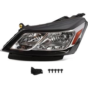 Driver Side Halogen Headlight Assembly Compatible with Traverse 2013-2017 Front Left Projector Headlamp 84262931