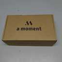 a moment Linen Pillow Covers Set of 2,Boho Farmhouse Throw Pillowcases Neutral Textured Decorative Covers for Couch Sofa,Linen Blend Accent Case Cushion Living Room Home Decor 22"x22"Dark Green