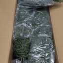 4FT Artificial Cedar Topiary Trees 2 Set, Realistic Fake Cypress Tree Tall Faux Pine Shrubs Plants Artificial Cypress Trees for Home Offices Porch Decor