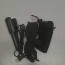 FARERY Portable Hair Straightener, 1.5 Inch Wider Plate Mini Flat Iron for Short Hair, Ceramic Travel Hair Straightener with Argan Oil & Keratin Infused, 100-240V Universal Voltage, with Storage Bag