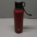 Stainless Steel Insulated Bottle, 50oz with cup Vacuum Insulated Water Bottle, Thermo for Hot Drinks/Cold Drinks,24-Hr Insulation Commute, Travel (Red)