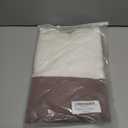 LAISHEN Womens Fall Fashion 2023 Long Sleeve Sweaters Casual Loose Color Block Crew Neck Knit Pullover Tops (L)