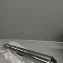 Sporacingrts Stainless Steel Motorcycle Exhaust Muffler Silencer Pipe Inlet 1.46 1.54 1.65 1.77Inch Motorcycle Exhaust for Dirt Bike Street Bike Scooter(Silver) (Sliver)