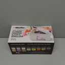 Mueller Pro-Series All-in-One, 12 Blade Mandoline Slicer for Kitchen, Food Chopper, Vegetable Slicer and Spiralizer, Cutter, Dicer, Grater, Kitchen Gadgets Sets with Container, White Sand/Gray (12 Blade, White Sand/Gray)