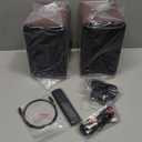 Saiyin Bluetooth Bookshelf Speakers, 30W X 2 Powered TV Speakers with 3.5 Inch Woofer, Turntable Speakers with Optical/AUX/RCA Input for PC and TV