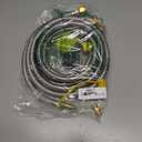 NQN 12FT Quick Connect Propane Hose for RV, with Safety Shutoff Valve, 1/4'' Quick Disconnect Connect for RV to Gas Grill, Compatible with 1 LB Portable Appliance to RV 1/4" Female Quick Disconnect