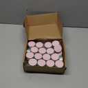 MTLEE 50 Pcs Pink Wedding Thank You Candles Gifts for Guests, Bridal Shower Baby Shower Favors, 1 oz Mini Lavender Scented Soy Wax Candles Tin Bulk for Birthday Aromatherapy Party Favors