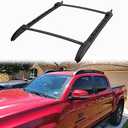 Roof Rack Cross Bars for 2005-2023 Toyota Tacoma Double Cab - Aluminum Roof Rails Crossbar for Cargo Canoe Bike Kayak Snowboard - Rooftop Cargo Carrier Luggage (Not for Access Cab)