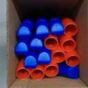 Soulchen 2 Pcs Toy Hoop Exercise Hoop Detachable Adjustable Plastic Hoops Playground Equipment for School Colored Hoops Circles Exercise Ring for Teens Dog Agility Equipment (Red and Blue)