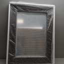 YOSHOOT Hand-Made Wooden Spliced Wall Mirror for Bathroom, Rustic Farmhouse Vanity Mirror, Dcor Wall Art, Solid Wood Frame, Vertical or Horizontal Hanging (32"L x 24"W)