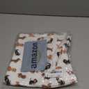 YETTASBIN Dachshund Dog Muslin Baby Hand Washcloths, Soft Cotton Bath Face Towel, 4 Layers Extra Absorbent Feeding Burp Cloth for Newborn Infant, 5 Pack